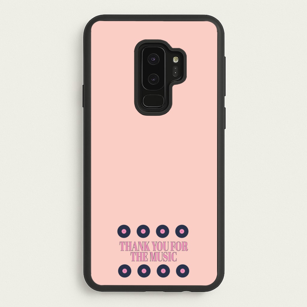 Thank You For The Music - Mamma Mia  - Mamma Mia Phone Case for Galaxy S9 Plus