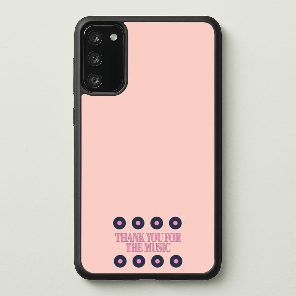 Thank You For The Music - Mamma Mia  - Mamma Mia Phone Case for Galaxy S20FE