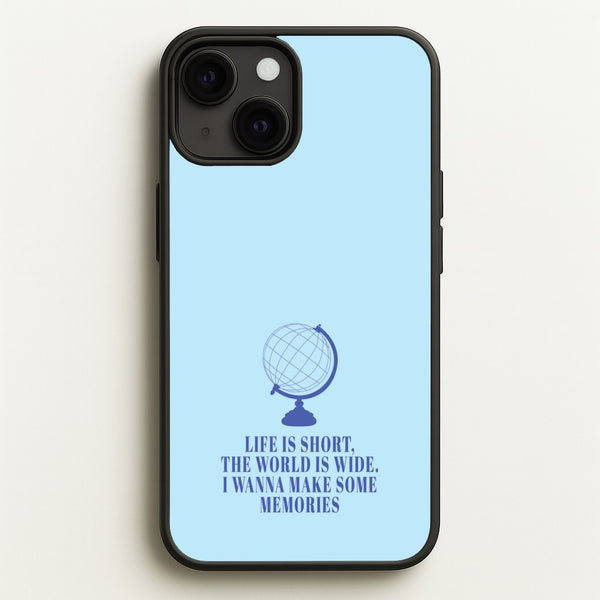 Life Is Short The World Is Wide - Mamma Mia  - Mamma Mia Phone Case for iPhone 13 Mini