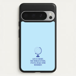 Life Is Short The World Is Wide - Mamma Mia  - Mamma Mia Phone Case for Google Pixel 9 Pro XL