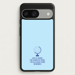 Life Is Short The World Is Wide - Mamma Mia  - Mamma Mia Phone Case for Google Pixel 9 / 9 Pro