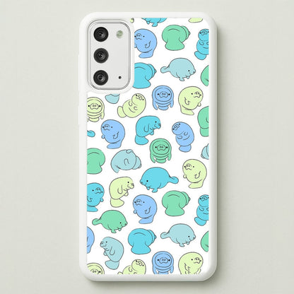 Manatee Party  -  Phone Case for Galaxy Note 20