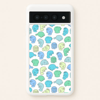 Manatee Party  -  Phone Case for Google Pixel 7 Pro