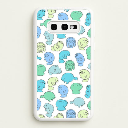 Manatee Party  -  Phone Case for Galaxy S10e