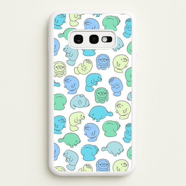 Manatee Party  -  Phone Case for Galaxy S10e