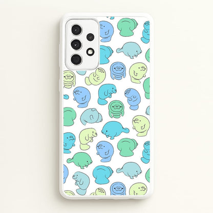 Manatee Party  -  Phone Case for Galaxy A52 / A52s