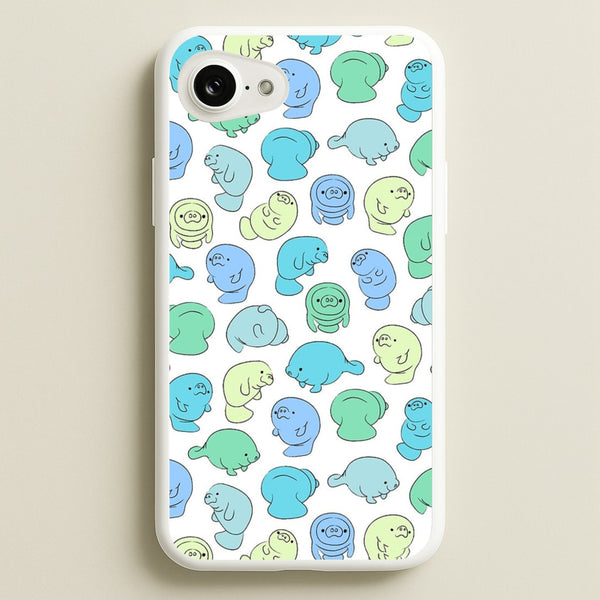 Manatee Party  -  Phone Case for iPhone 16e