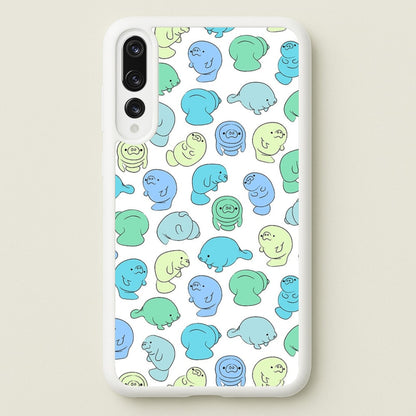 Manatee Party  -  Phone Case for Huawei P20 Pro