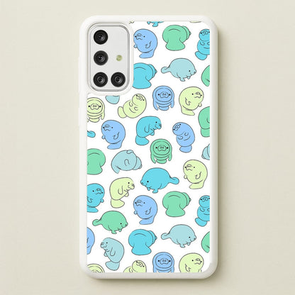 Manatee Party  -  Phone Case for Galaxy A71