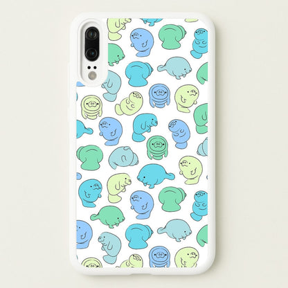 Manatee Party  -  Phone Case for Huawei P20