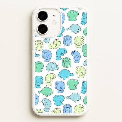 Manatee Party  -  Phone Case for iPhone 11