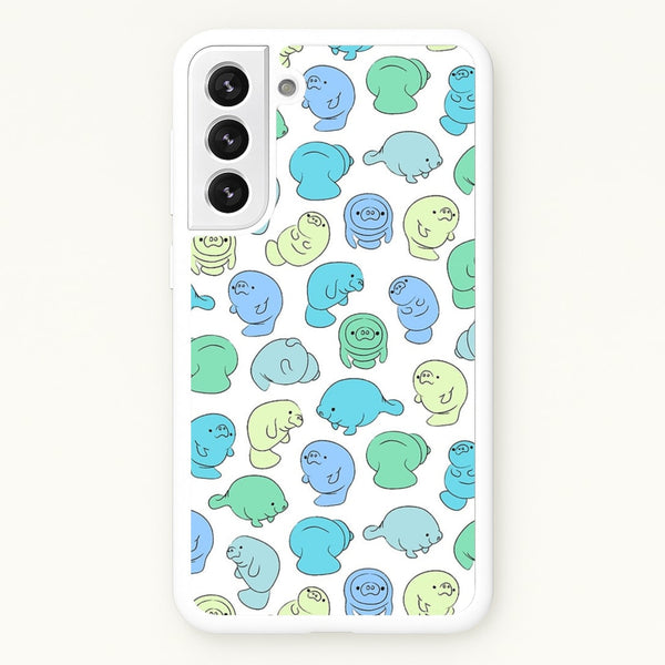 Manatee Party  -  Phone Case for Galaxy S21FE