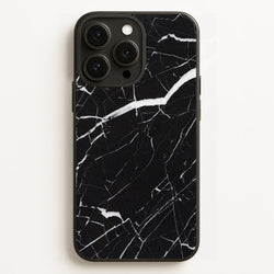 Black & White Marble Pattern  - marble Phone Case for iPhone 16 Pro Max