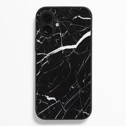 Black & White Marble Pattern Phone Case