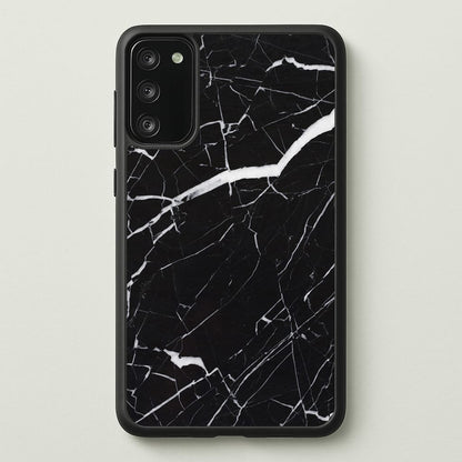 Black & White Marble Pattern  - marble Phone Case for Galaxy S20FE