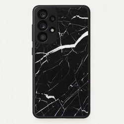 Black & White Marble Pattern  - marble Phone Case for Galaxy A53