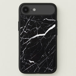 Black & White Marble Pattern Phone Case for iPhone 17 Air