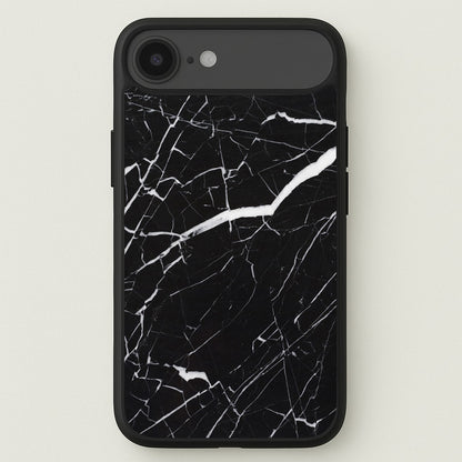Black & White Marble Pattern Phone Case for iPhone 17 Air