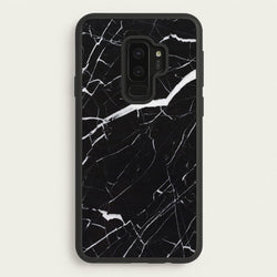 Black & White Marble Pattern  - marble Phone Case for Galaxy S9 Plus