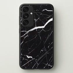 Black & White Marble Pattern  - marble Phone Case for Galaxy A35