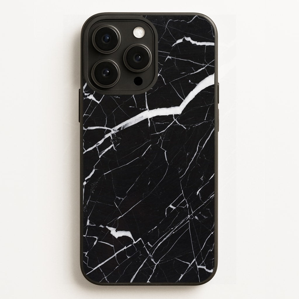 Black & White Marble Pattern  - marble Phone Case for iPhone 12 Pro Max