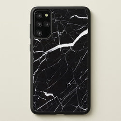 Black & White Marble Pattern  - marble Phone Case for Galaxy S20 Plus