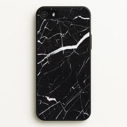 Black & White Marble Pattern  - marble Phone Case for iPhone 5 / 5s / SE 2016