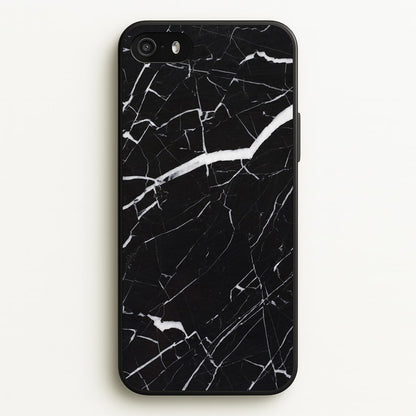 Black & White Marble Pattern  - marble Phone Case for iPhone 5 / 5s / SE 2016