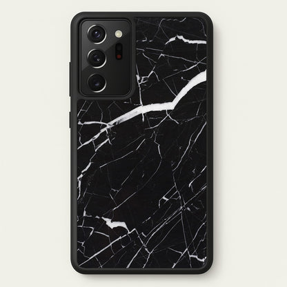 Black & White Marble Pattern  - marble Phone Case for Galaxy Note 20 Ultra