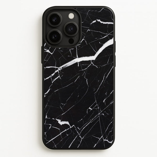 Black & White Marble Pattern  - marble Phone Case for iPhone 13 Pro Max