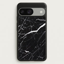 Black & White Marble Pattern  - marble Phone Case for Google Pixel 9 / 9 Pro