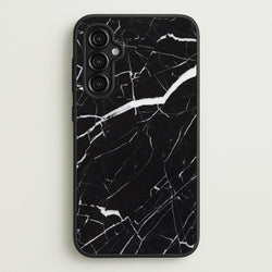 Black & White Marble Pattern  - marble Phone Case for Galaxy A14