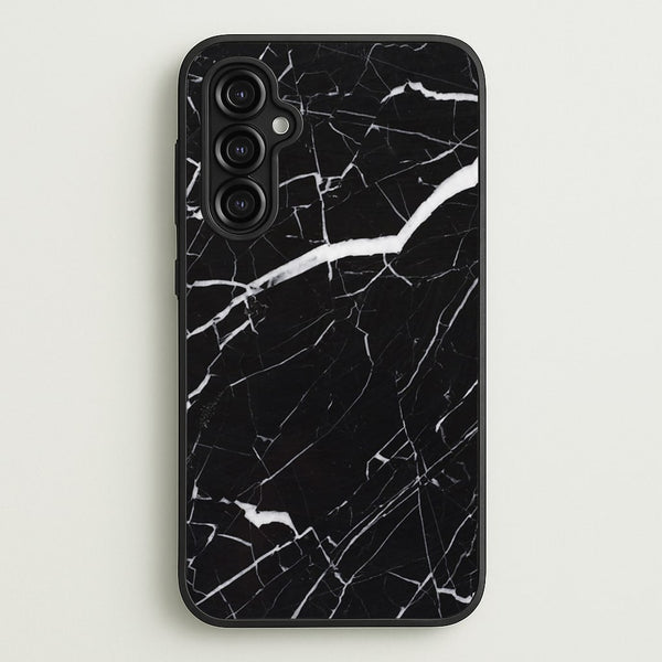Black & White Marble Pattern  - marble Phone Case for Galaxy A14