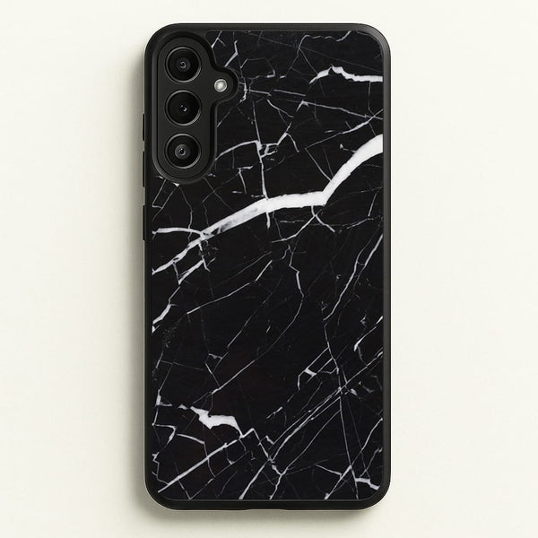 Black & White Marble Pattern  - marble Phone Case for Galaxy A36