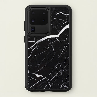 Black & White Marble Pattern  - marble Phone Case for Galaxy S20 Ultra