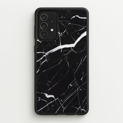 Black & White Marble Pattern  - marble Phone Case for Galaxy A52 / A52s