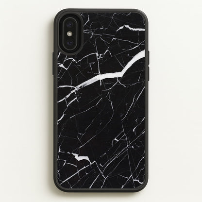 Black & White Marble Pattern  - marble Phone Case for iPhone XS Max