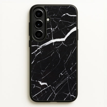 Black & White Marble Pattern  - marble Phone Case for Galaxy A56