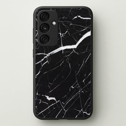 Black & White Marble Pattern  - marble Phone Case for Galaxy A55