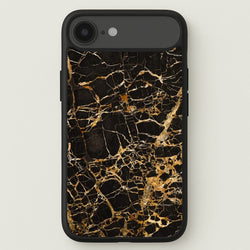 Black & Gold Marble Pattern Phone Case for iPhone 17 Air