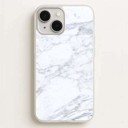 White Marble Pattern  - marble Phone Case for iPhone 13 Mini