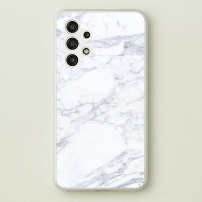 White Marble Pattern  - marble Phone Case for Galaxy A13