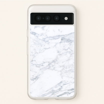 White Marble Pattern  - marble Phone Case for Google Pixel 7 Pro