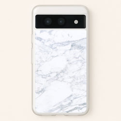 White Marble Pattern  - marble Phone Case for Google Pixel 8a