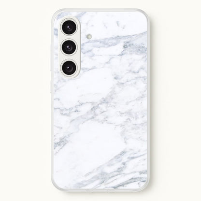 White Marble Pattern  - marble Phone Case for Galaxy S25 Plus