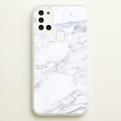 White Marble Pattern  - marble Phone Case for Galaxy A21s