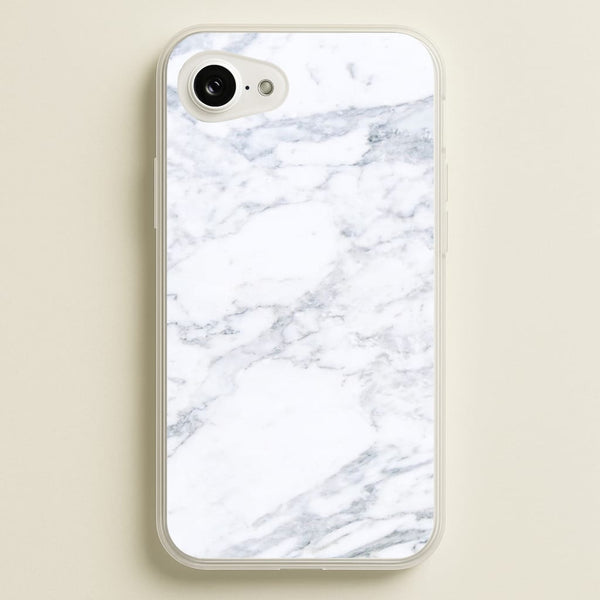 White Marble Pattern  - marble Phone Case for iPhone 16e