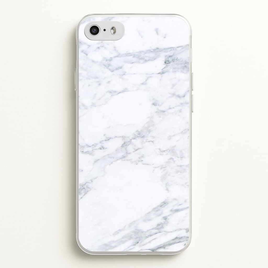 White Marble Pattern  - marble Phone Case for iPhone 5 / 5s / SE 2016