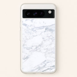 White Marble Pattern  - marble Phone Case for Google Pixel 8 Pro