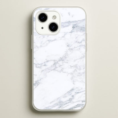 White Marble Pattern  - marble Phone Case for iPhone 14 Plus